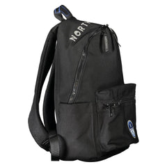 North Sails Black Polyester Men Backpack -   -  North Sails.