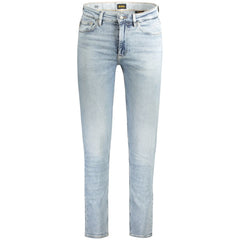 Hugo Boss Light Blue Cotton Mens Jeans -   -  Hugo Boss.