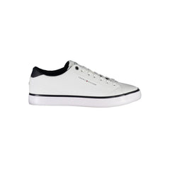 Tommy Hilfiger White Polyester Sneaker -   -  Tommy Hilfiger.