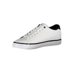 Tommy Hilfiger White Polyester Sneaker -   -  Tommy Hilfiger.
