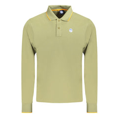 North Sails Green Cotton Men Polo Shirt -   -  North Sails.