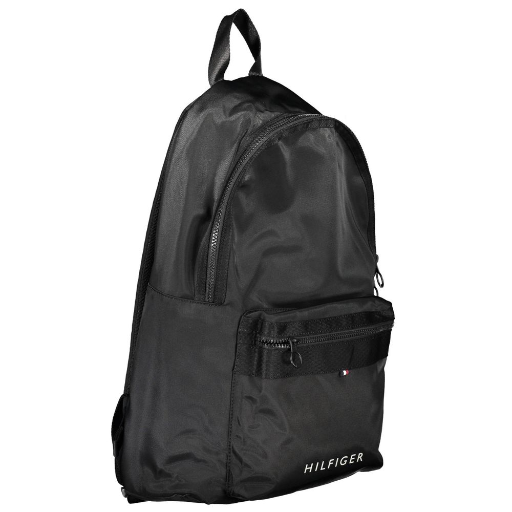 Tommy Hilfiger Black Polyester Men Backpack -   -  Tommy Hilfiger.