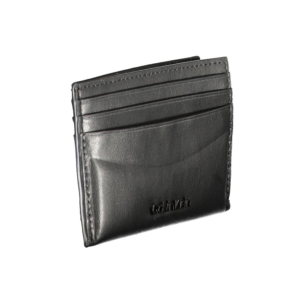 Calvin Klein Black Leather Wallet -  Wallets for Men -  Calvin Klein.