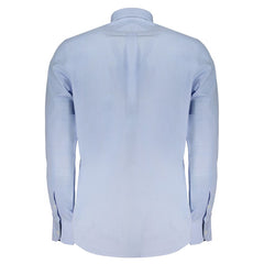 Harmont & Blaine Light Blue Cotton Men Shirt -   -  Harmont & Blaine.