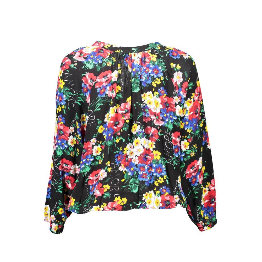 Desigual Black Viscose Women Top -   -  Desigual.