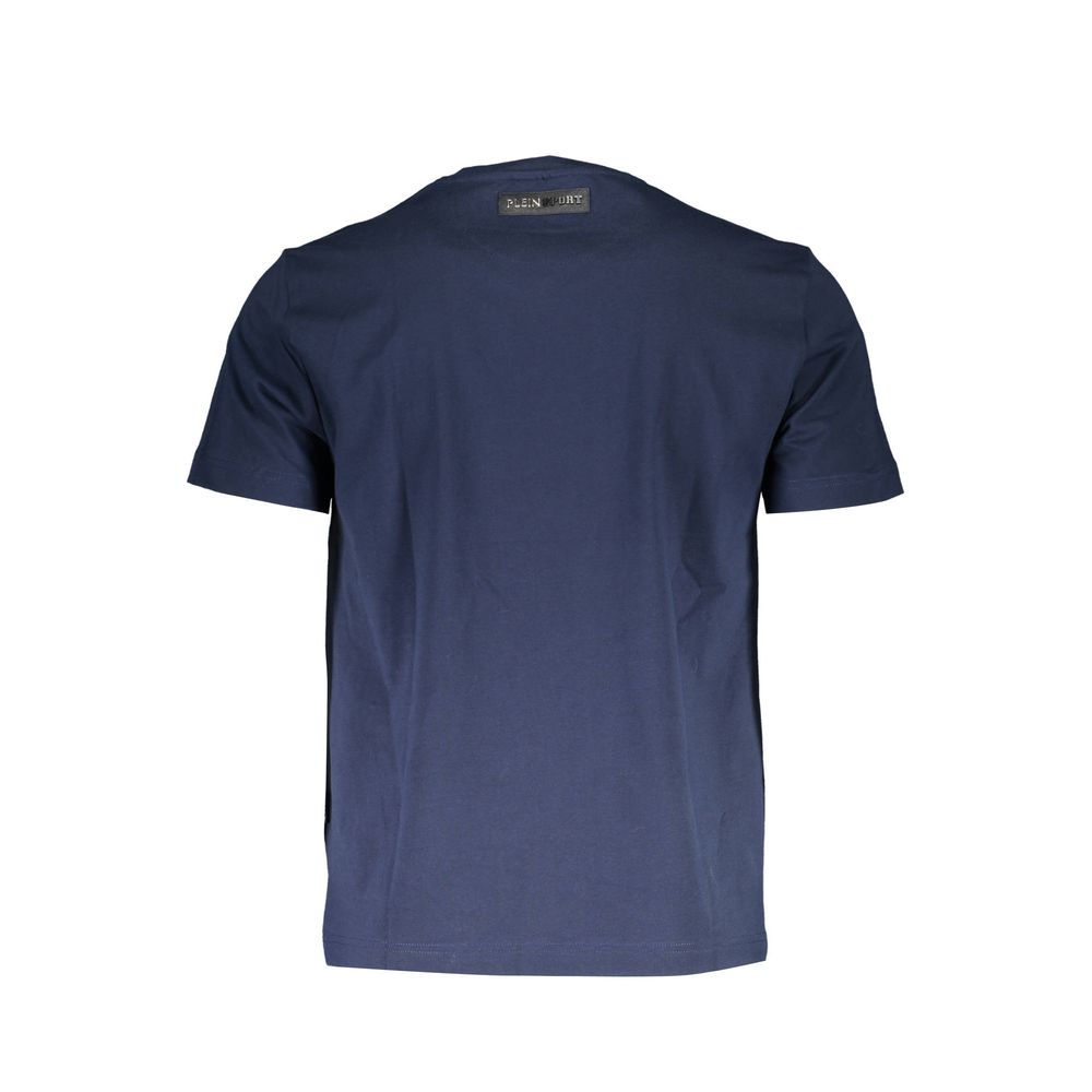 Plein Sport Blue Cotton Men T-Shirt -   -  Plein Sport.