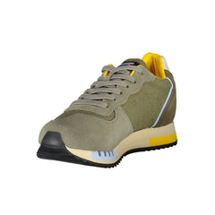 Blauer Green Leather Men Sneaker -   -  Blauer.