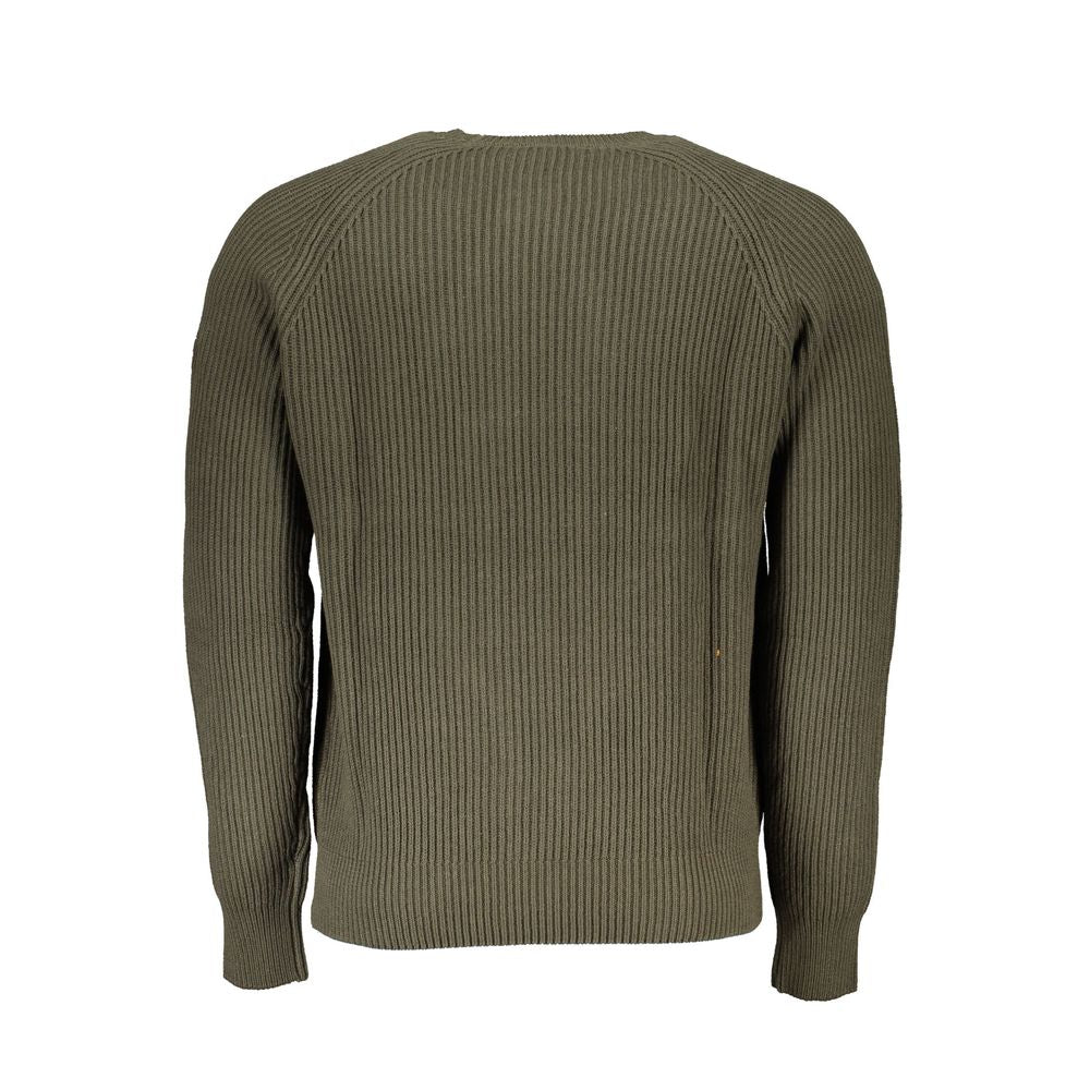 North Sails Green Cotton Men Sweater -   -  North Sails.
