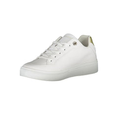 Tommy Hilfiger White Leather Women Sneaker -   -  Tommy Hilfiger.