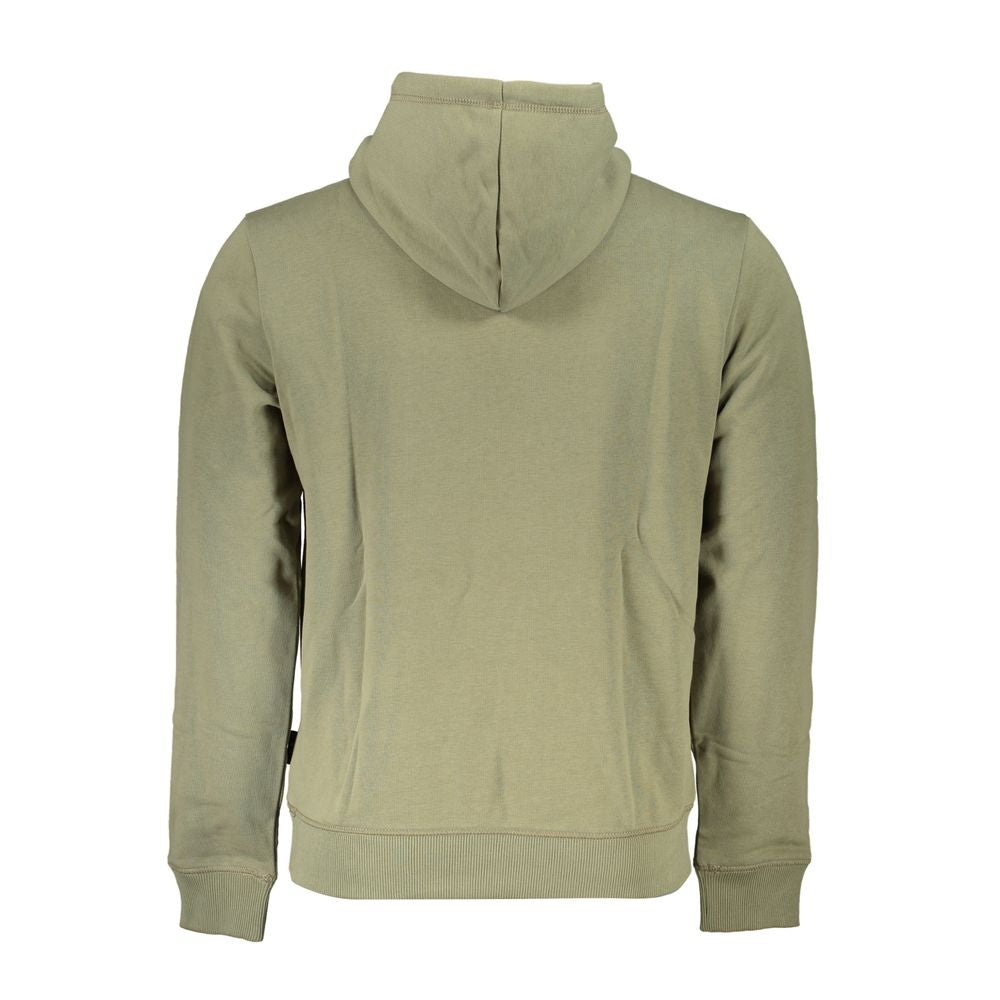 Napapijri Green Cotton Men Sweater -   -  Napapijri.
