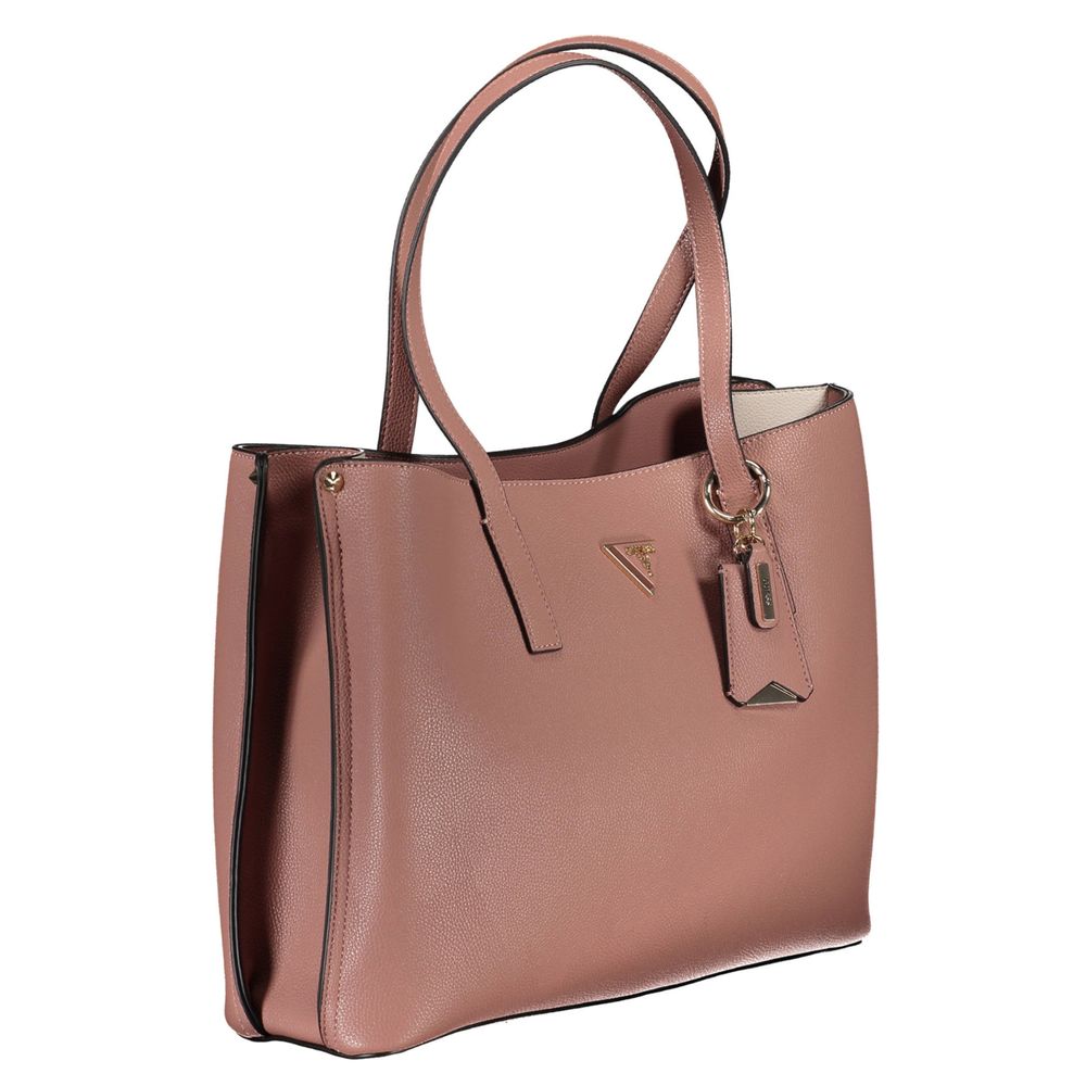 Guess Jeans Pink Polyethylene Handbag -   -  Guess Jeans.