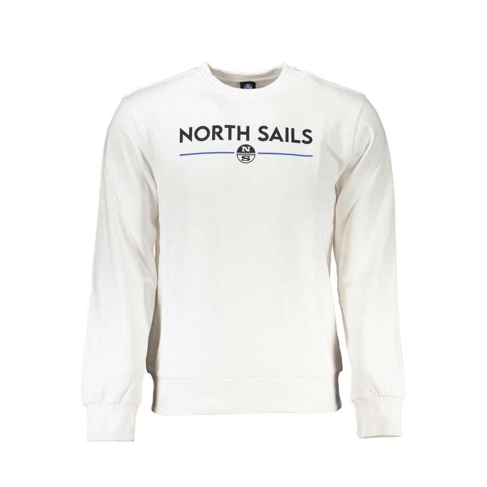 North Sails White Cotton Sweater -   -  North Sails.