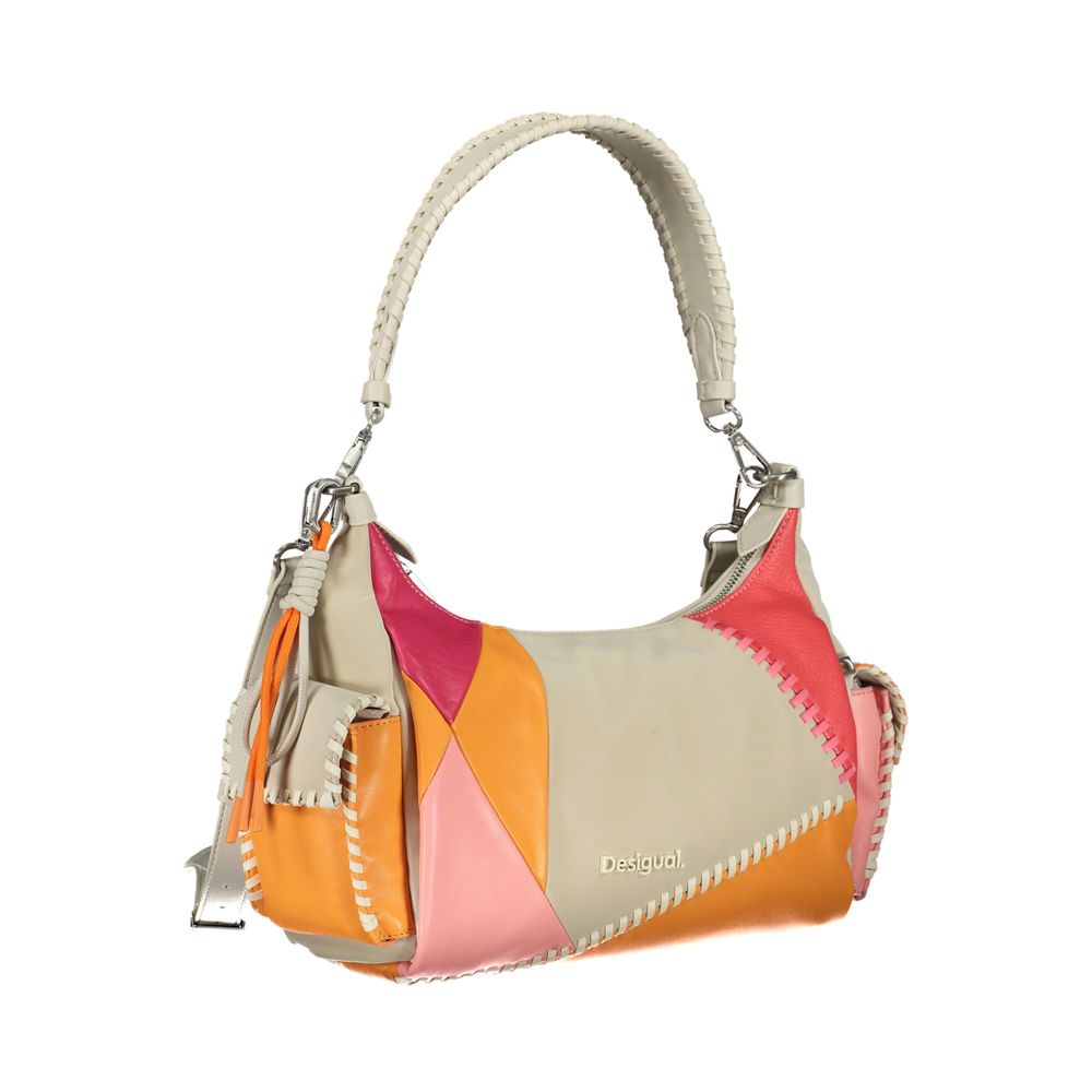 Desigual Beige Polyethylene Handbag -   -  Desigual.