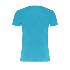 Trussardi Light Blue Cotton Men T-Shirt -   -  Trussardi.