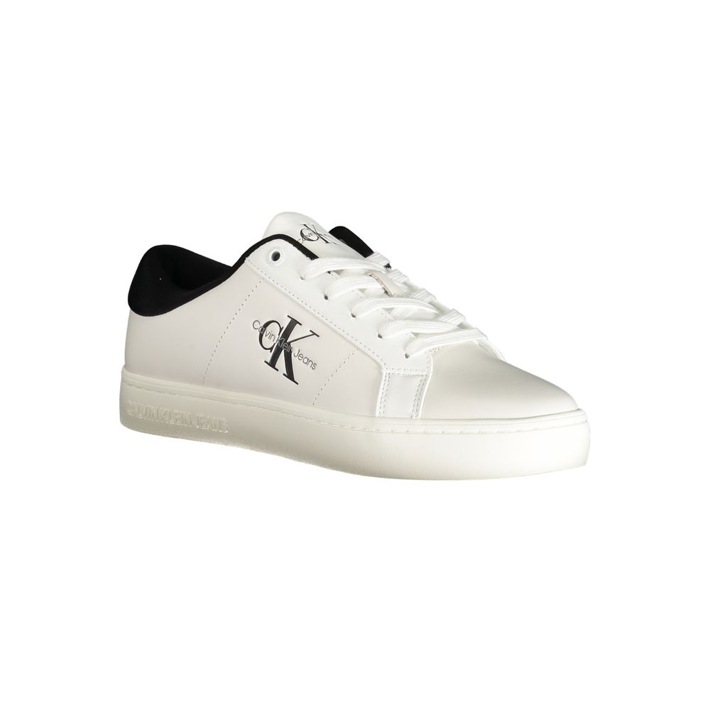 Calvin Klein White Polyester Sneaker -   -  Calvin Klein.