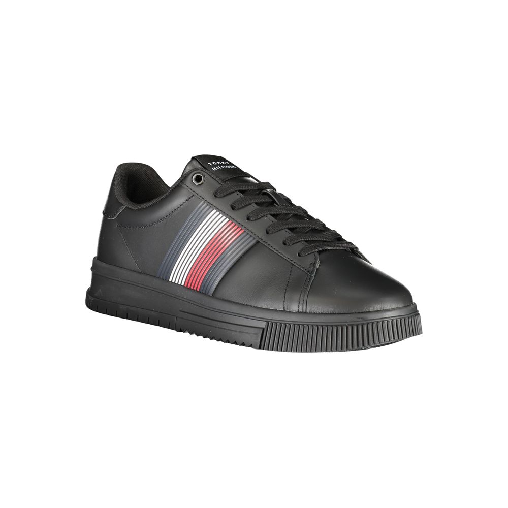 Tommy Hilfiger Black Polyester Sneaker -   -  Tommy Hilfiger.