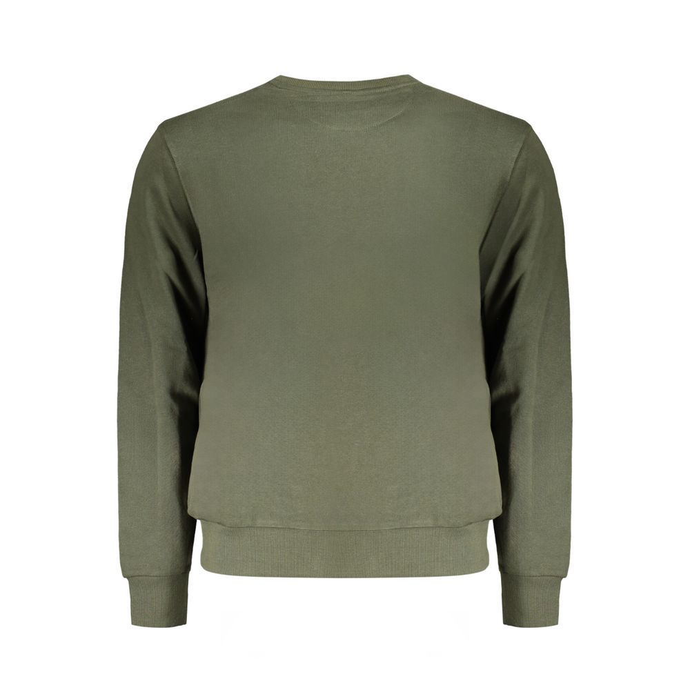 North Sails Green Cotton Men Sweater -   -  North Sails.