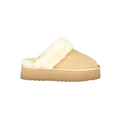 Laura Biagiotti Beige Polyester Women Sandal -   -  Laura Biagiotti.