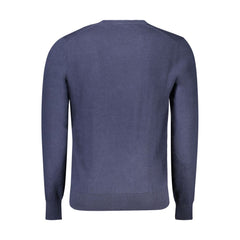 North Sails Blue Cotton Men Sweater -   -  North Sails.