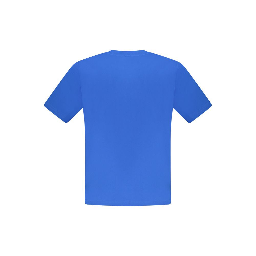North Sails Blue Cotton Men T-Shirt -   -  North Sails.