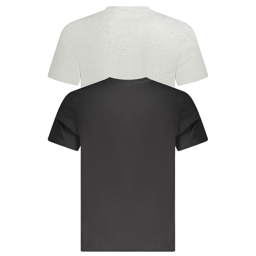 Fila Black Cotton Men T-Shirt -   -  Fila.