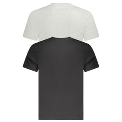 Fila Black Cotton Men T-Shirt -   -  Fila.