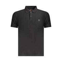 Timberland Black Cotton Men Polo Shirt -   -  Timberland.