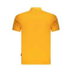 Napapijri Orange Cotton Men Polo Shirt -   -  Napapijri.