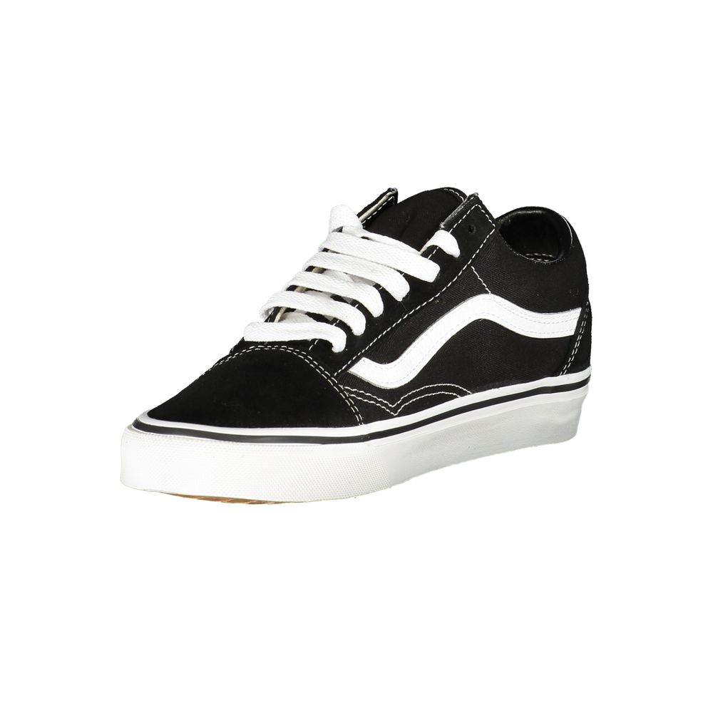 Vans Black Leather Men Sneaker -   -  Vans.