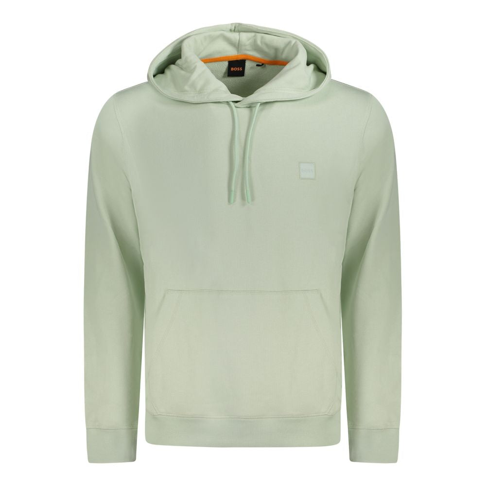 Hugo Boss Green Cotton Sweater -   -  Hugo Boss.
