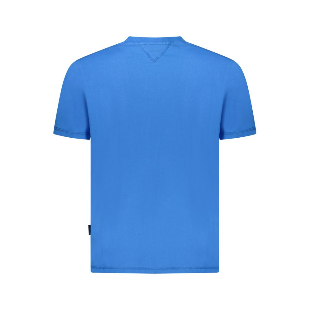 Napapijri Blue Cotton Men T-Shirt -   -  Napapijri.