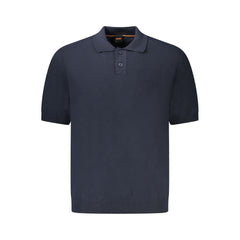 Hugo Boss Blue Cotton Sweater -   -  Hugo Boss.