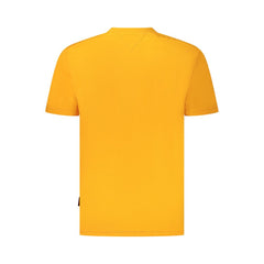 Napapijri Orange Cotton Men T-Shirt -   -  Napapijri.