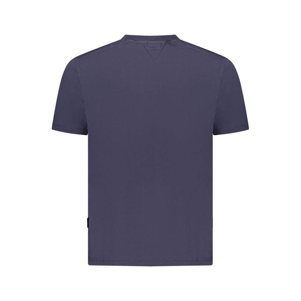 Napapijri Blue Cotton Men T-Shirt -   -  Napapijri.