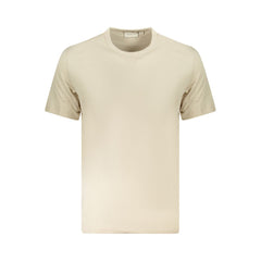 Calvin Klein Beige Cotton Men T-Shirt -   -  Calvin Klein.