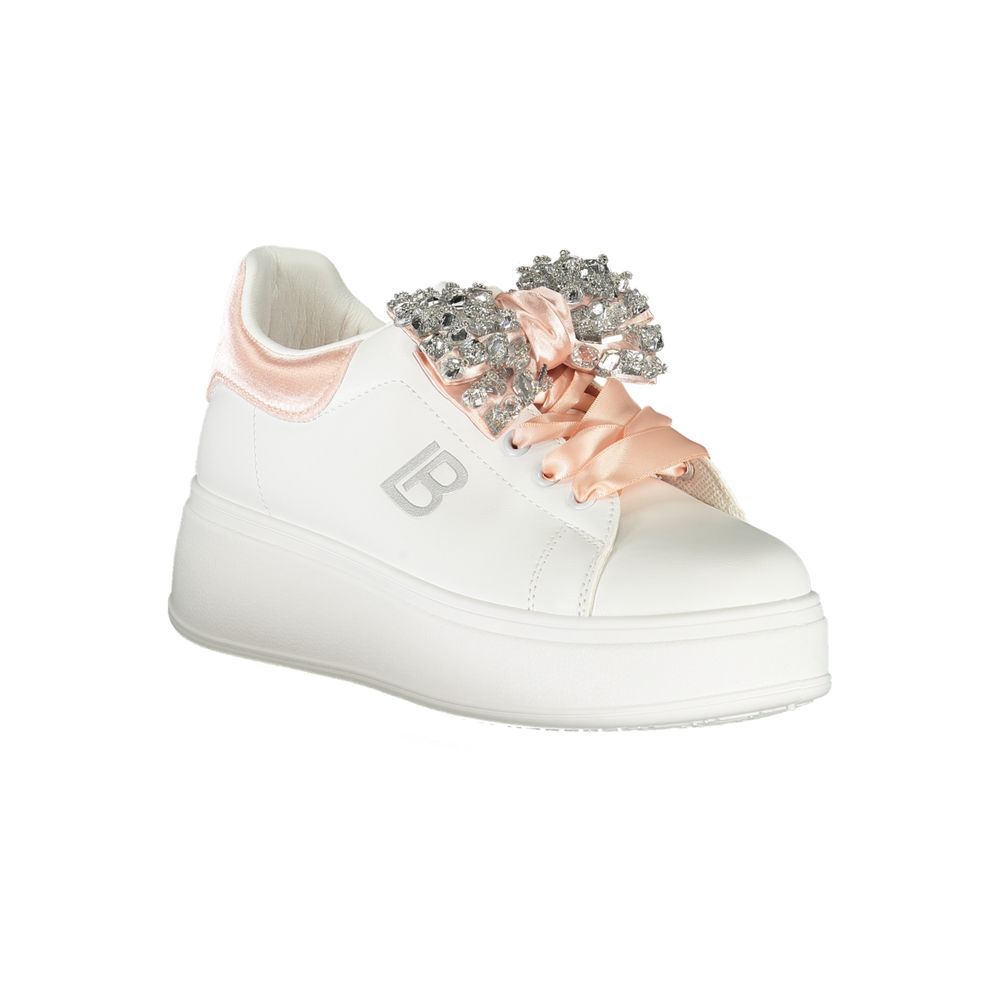 Laura Biagiotti White Synthetic Women Sneaker -   -  Laura Biagiotti.