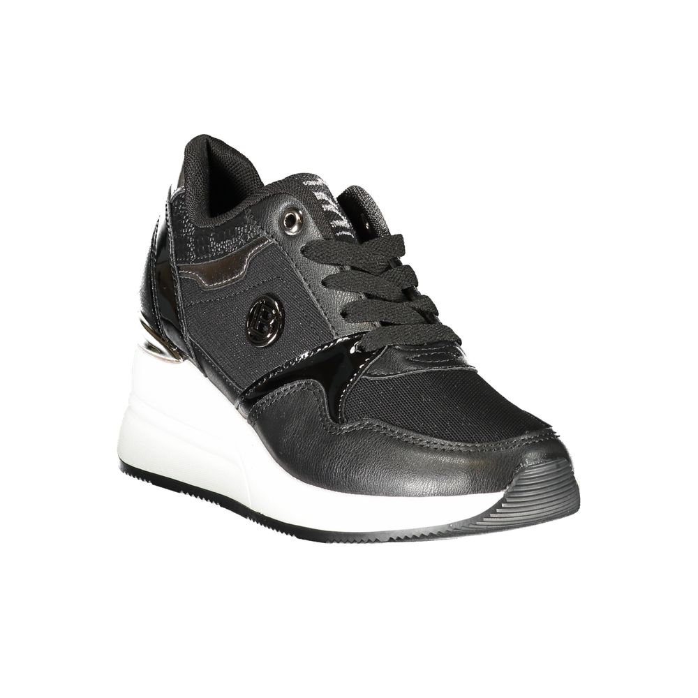 Laura Biagiotti Black Synthetic Women Sneaker -   -  Laura Biagiotti.