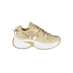 Laura Biagiotti Beige Polyester Women Sneaker -   -  Laura Biagiotti.