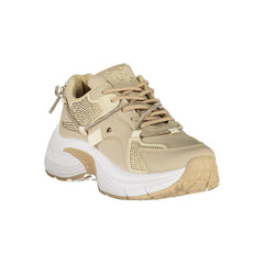 Laura Biagiotti Beige Polyester Women Sneaker -   -  Laura Biagiotti.