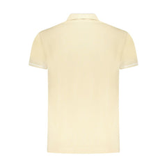 Cavalli Class Beige Cotton Men Polo Shirt -   -  Cavalli Class.