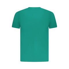Cavalli Class Green Cotton Men T-Shirt -   -  Cavalli Class.