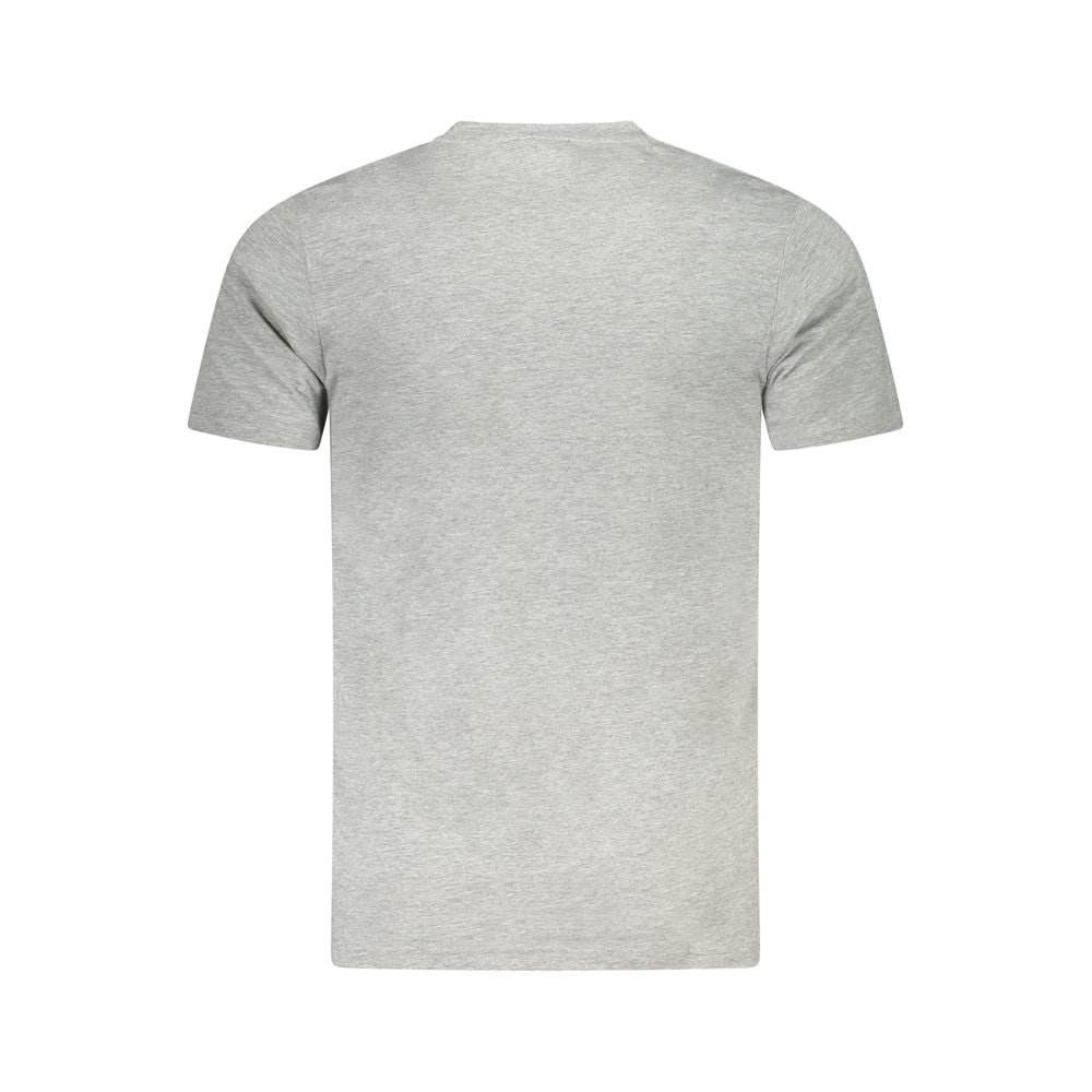 Cavalli Class Gray Cotton Men T-Shirt -   -  Cavalli Class.