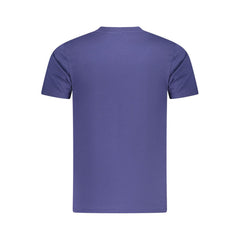 Cavalli Class Blue Cotton Men T-Shirt -   -  Cavalli Class.