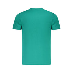 Cavalli Class Green Cotton Men T-Shirt -   -  Cavalli Class.