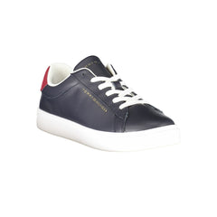 Tommy Hilfiger Blue Leather Women Sneaker -   -  Tommy Hilfiger.