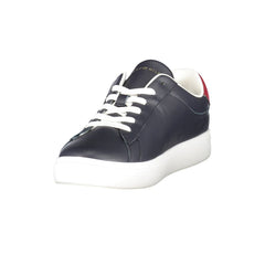 Tommy Hilfiger Blue Leather Women Sneaker -   -  Tommy Hilfiger.