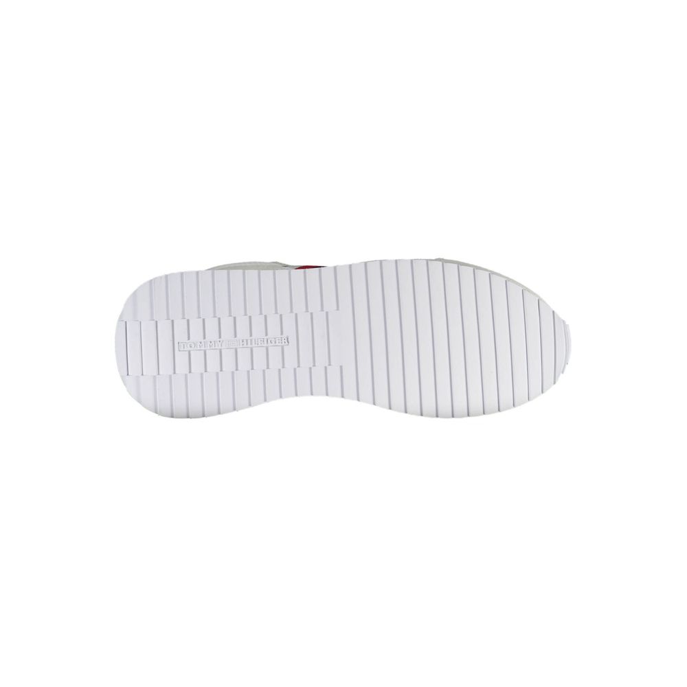 Tommy Hilfiger White Polyester Men Sneaker -   -  Tommy Hilfiger.