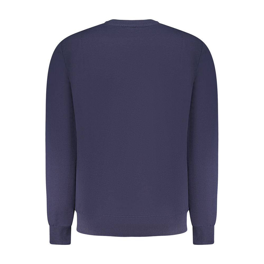 North Sails Blue Cotton Men Sweatshirt -   -  North Sails.