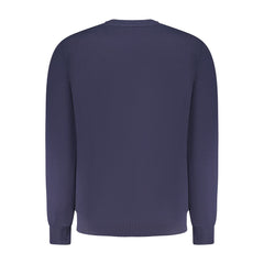 North Sails Blue Cotton Men Sweatshirt -   -  North Sails.