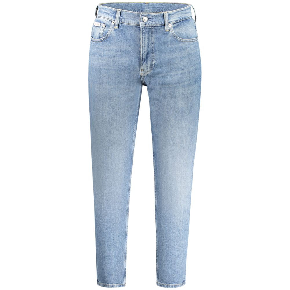 Calvin Klein Blue Cotton Men Jeans -   -  Calvin Klein.